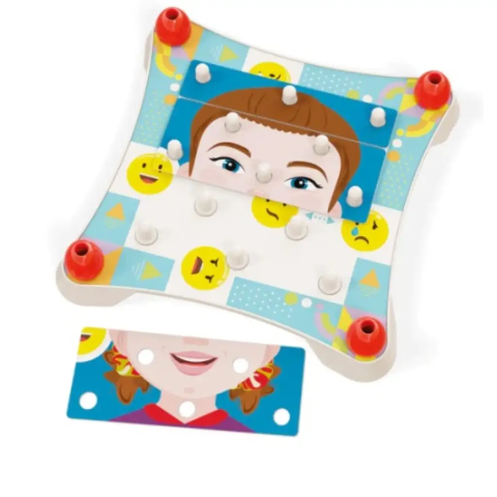 Quercetti: Készíts egy arcot puzzle kép 4