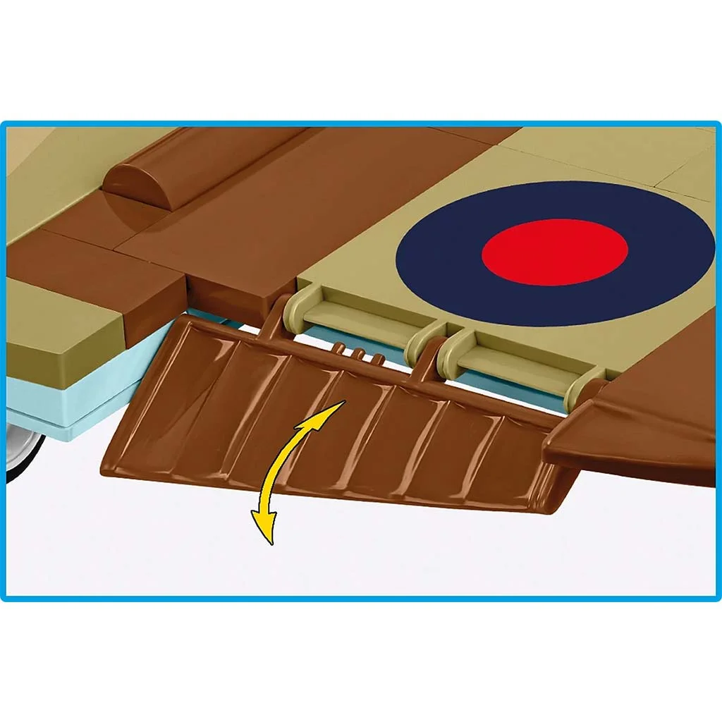 COBI: Supermarine Spitfire Mk. IXe repülőgép építőjáték (5764) kép 5