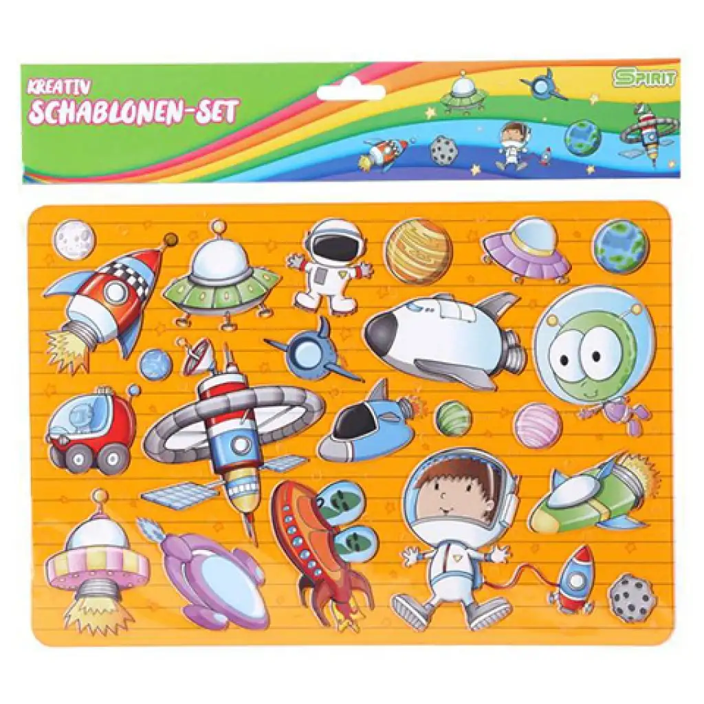 Spirit: Univerzum kreatív műanyag rajzsablon