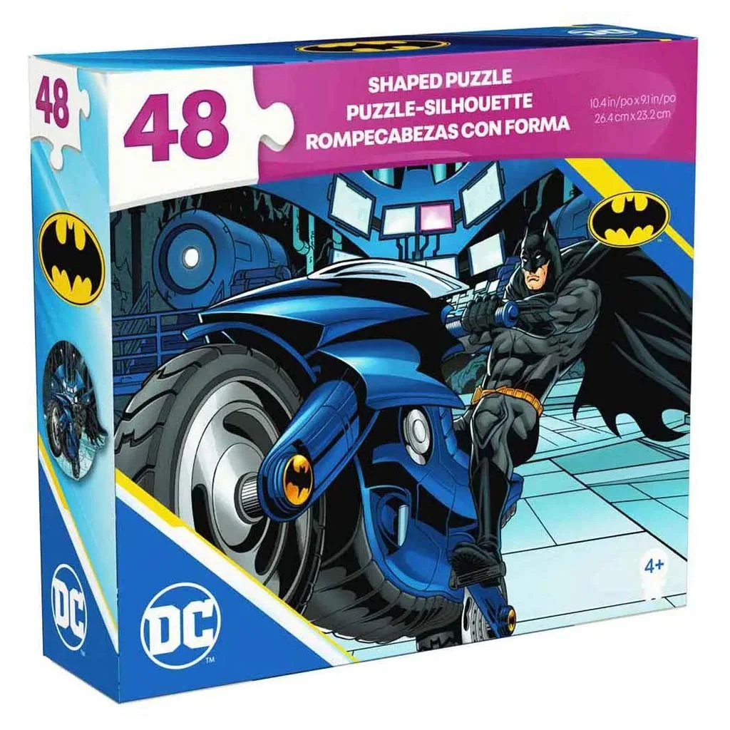 DC Comics Batman motorkerékpáron 48db-os puzzle - Spin Master