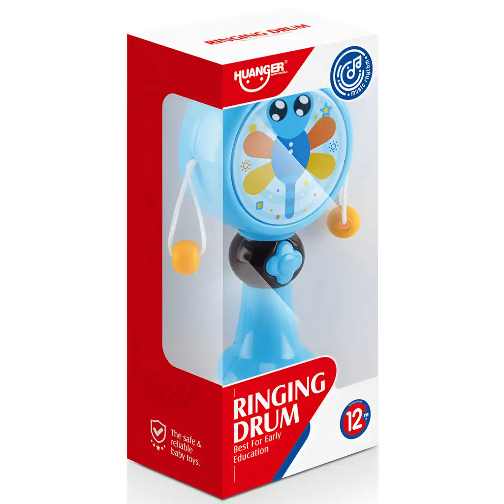 Music World: Szitakötős golyós dob 17cm kép 4