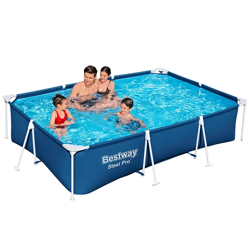 Bestway: Steel Pro fémvázas medence 300x201x66cm kép 2