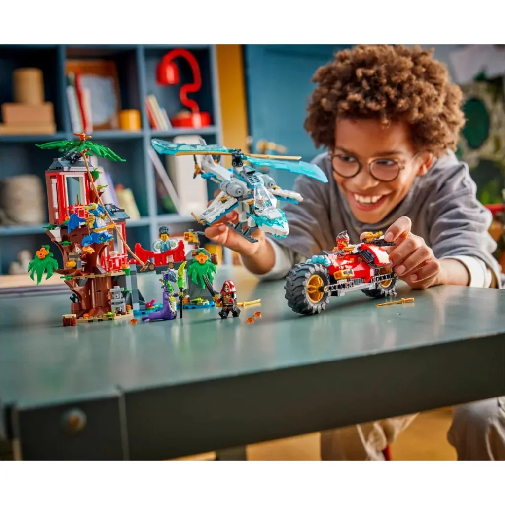 LEGO® Ninjago: Nindzsajárművek csatája a lombháznál (71857) kép 4