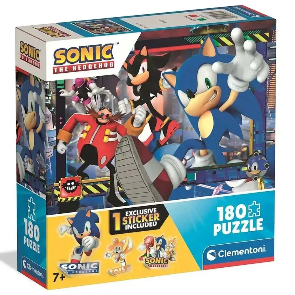 Disney Sonic 2 180db-os super puzzle - Clementoni