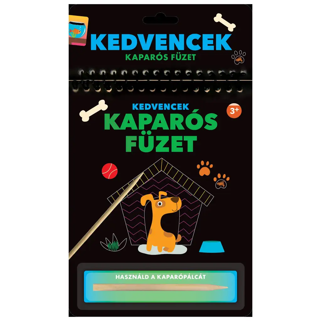 Kaparós foglalkoztató füzet - Kedvencek
