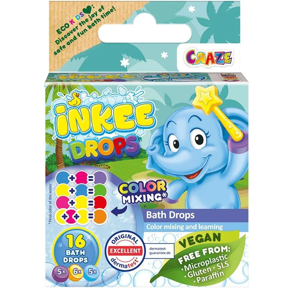 Craze Inkee: Vegán fürdő tabletta 16db-os