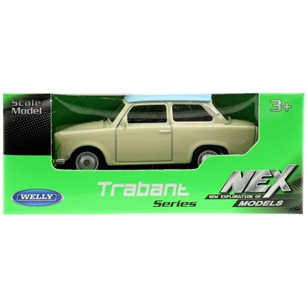 Welly: Trabant fém kisautó modell többféle változatban 1/64 kép 2