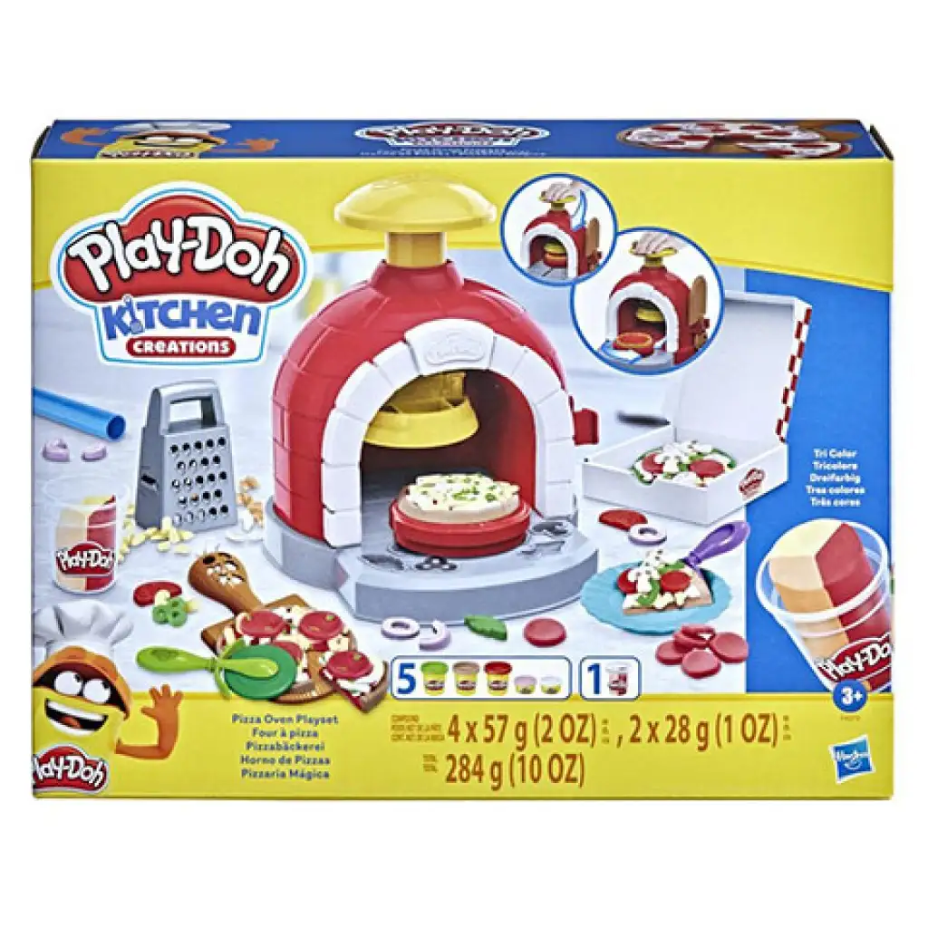 Play-Doh: Kitchen creations pizza készítő gyurmaszett kiegészítőkkel 284g - Hasbro
