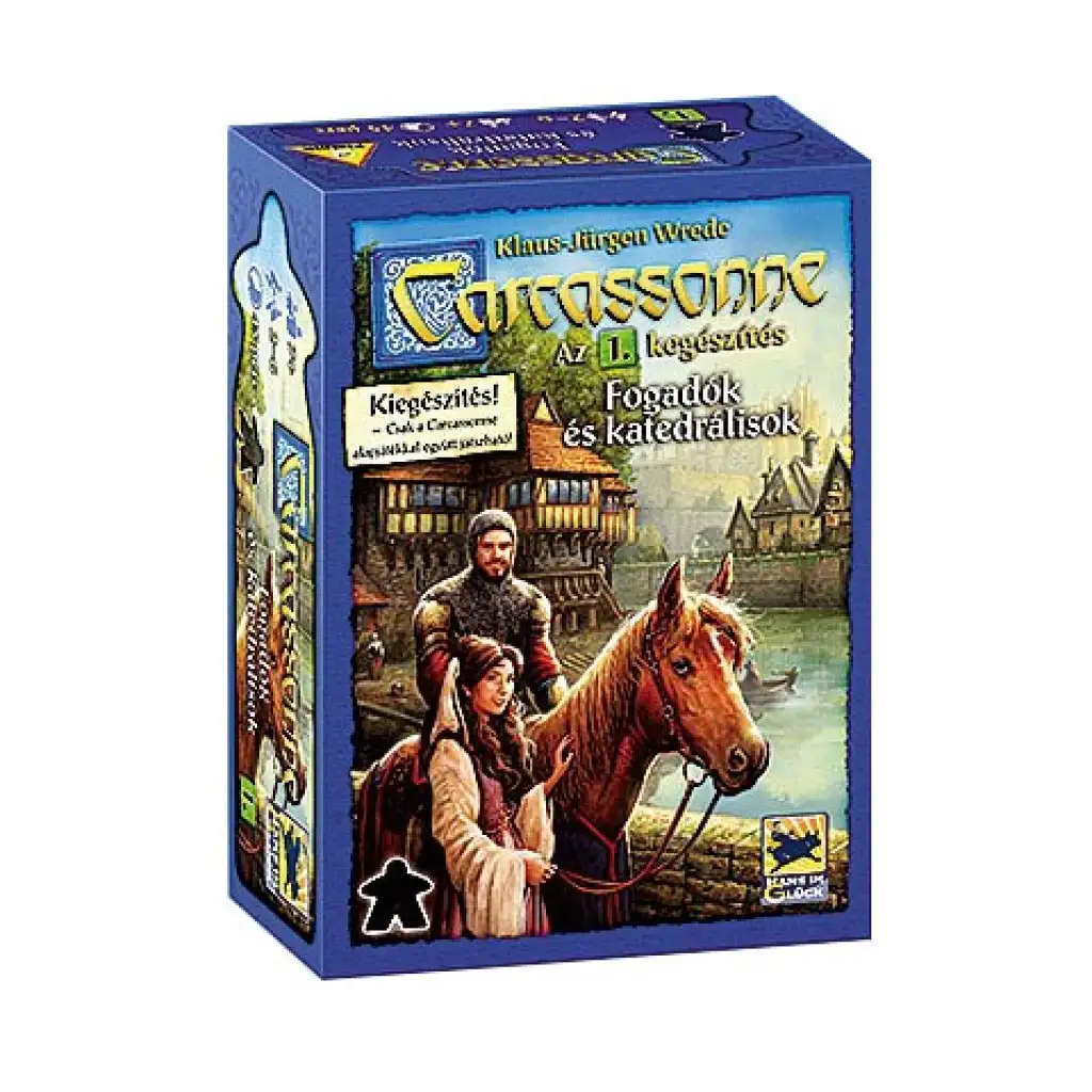 Carcassonne Fogadók és katedrálisok társasjáték kiegészítő - Piatnik