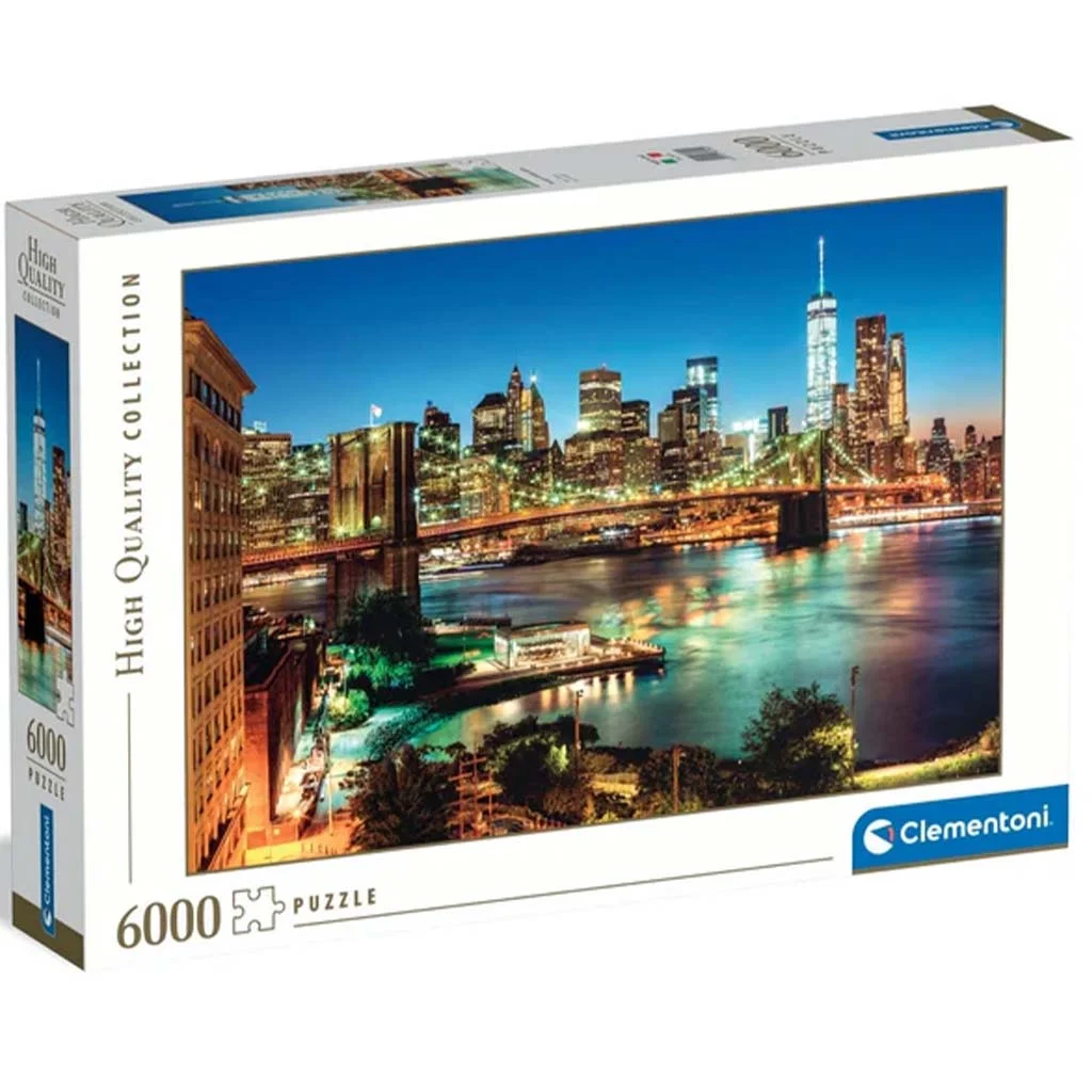 Brooklyn híd fényei HQC puzzle 6000db-os - Clementoni