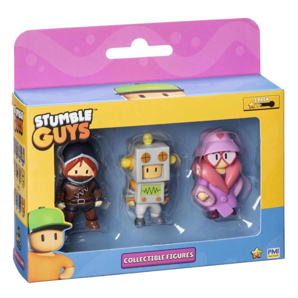 Stumble Guys 3db-os figura szett több változatban 2. sorozat kép 2