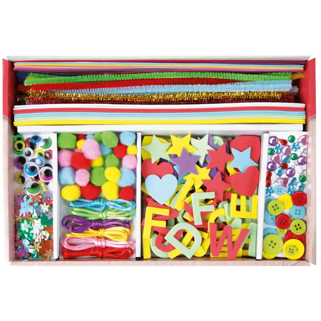 LENA: DIY 400db-os lányos kreatív készlet kép 2