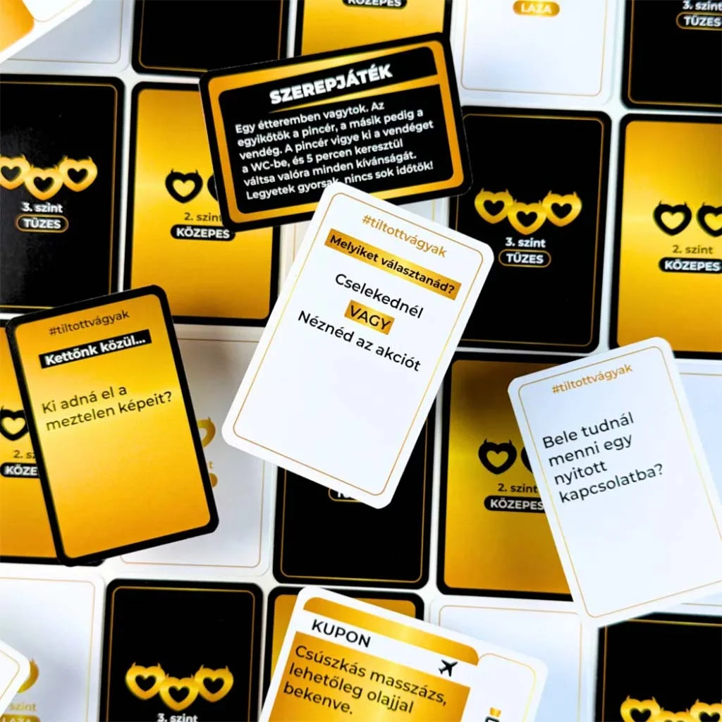 Tiltott vágyak: Pikáns kiadás felnőtt társasjáték kép 3