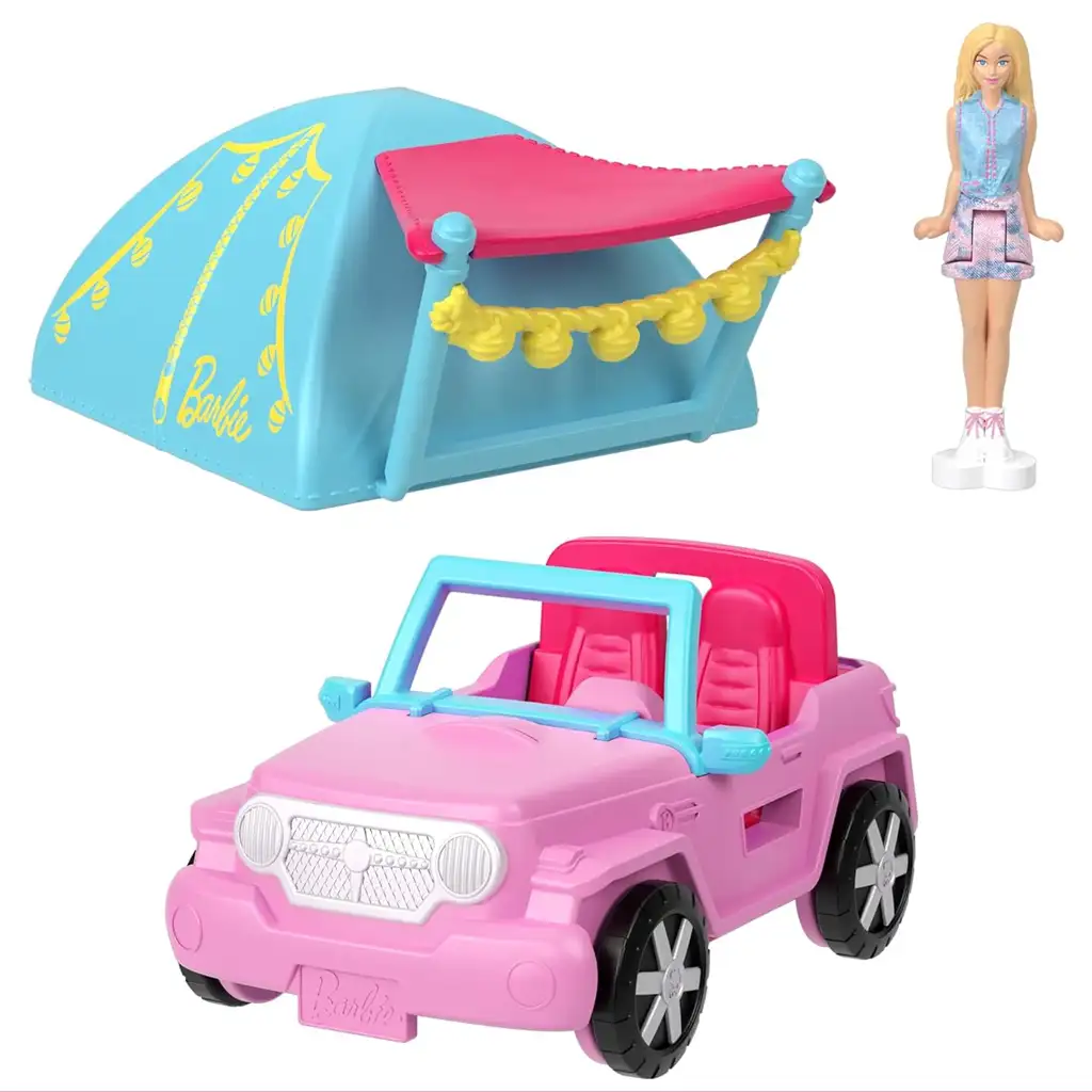 Barbie: Mini BarbieLand járművek - Álom terepjáró szett - Mattel kép 3
