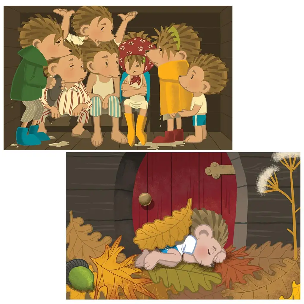 Csukás István: Sün Balázs diafilm kép 2