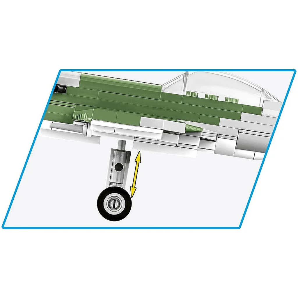 COBI: Spitfire Mk XVI Bubbletop építőjáték (5865) kép 3