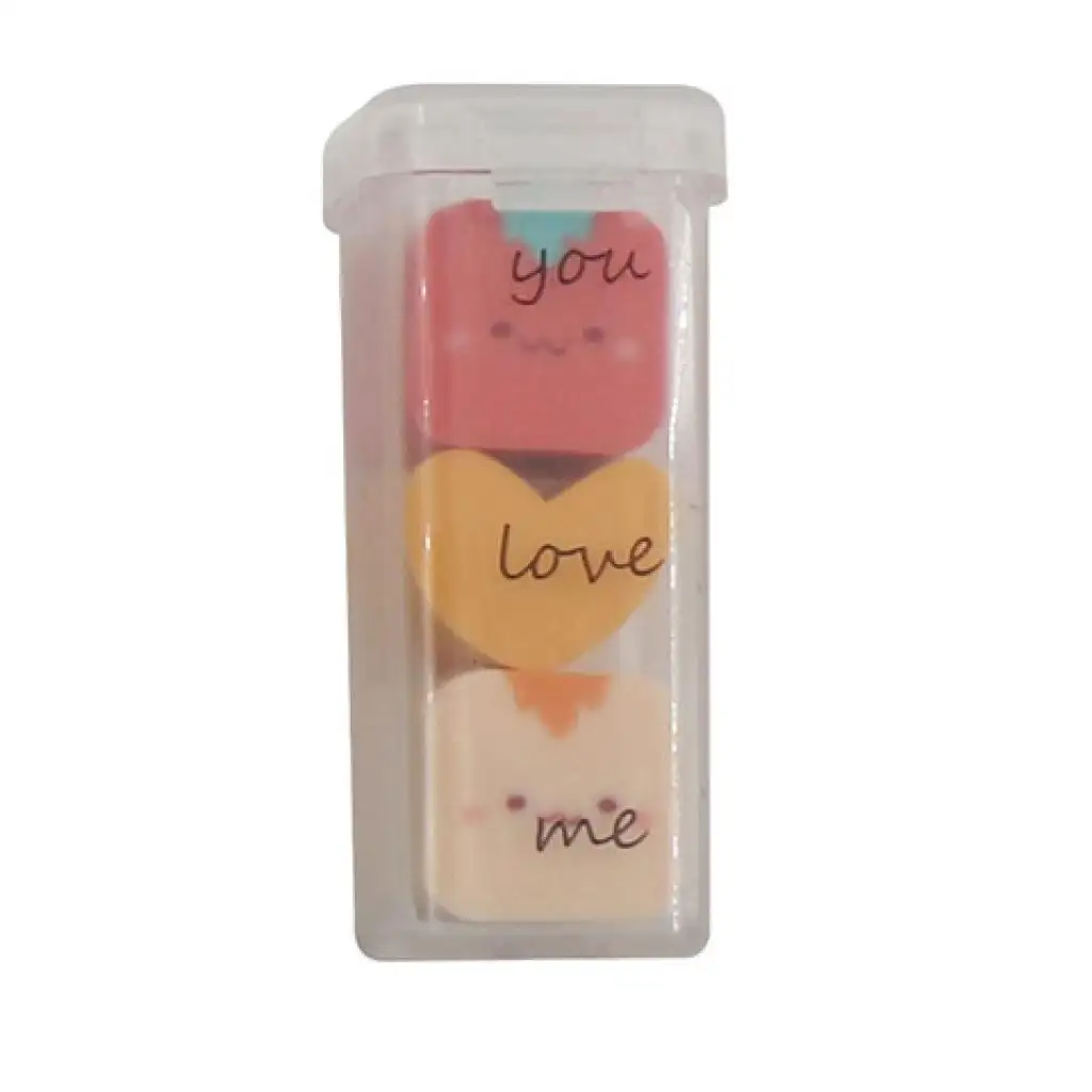 The Littlies: Színes 3db-os radír szettek kép 2