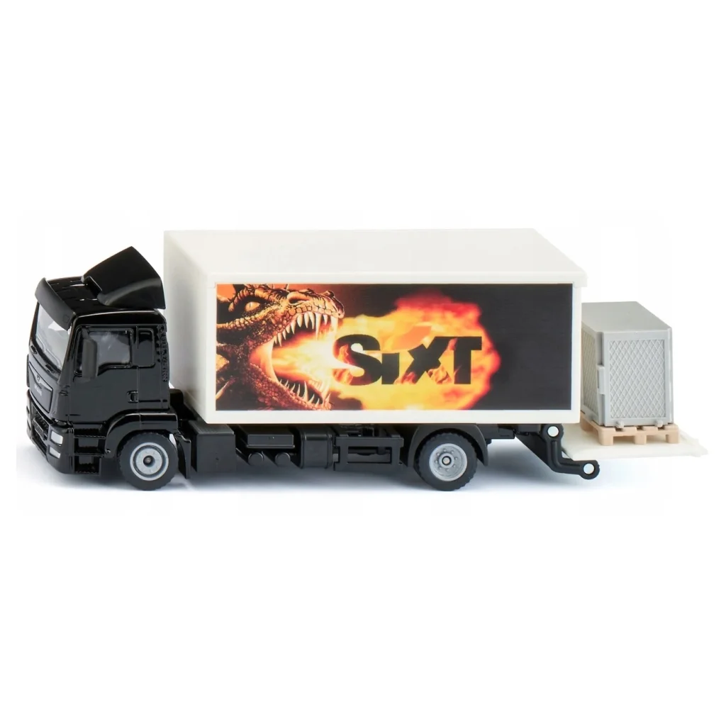 SIKU MAN LKW SIXT teherautó hátsó emelővel 1/50