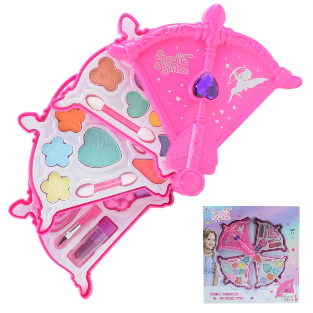 Sparkle & Glitter: Nyíl formájú háromszintes sminkszett