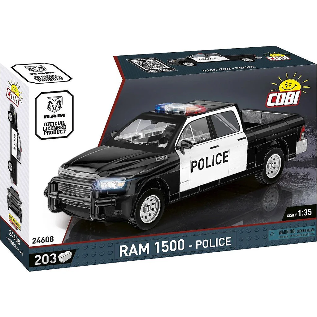 COBI: Dodge RAM 1500 rendőrautó építőjáték (24608)