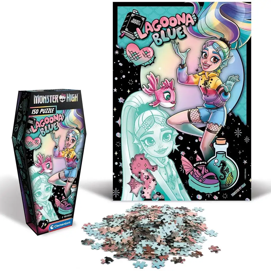 Monster High Lagoona Blue 150 db-os puzzle - Clementoni