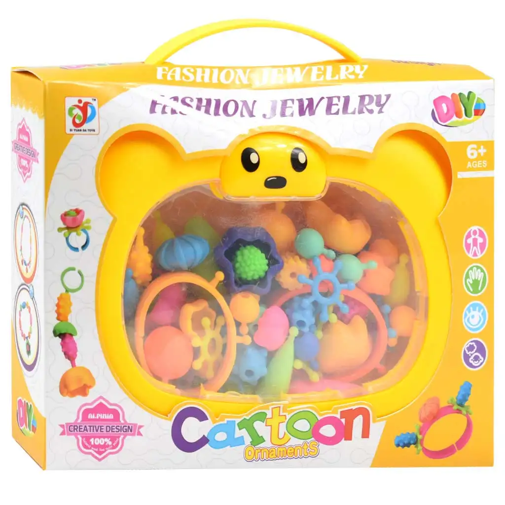 DIY: Csináld magad tárolókofferes 80db-os gyöngyfűző készlet többféle változatban 1db kép 3