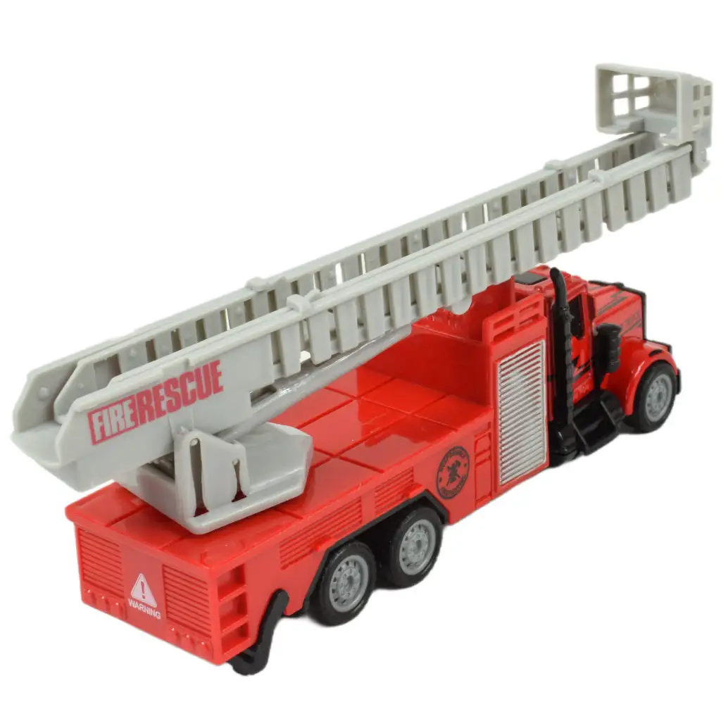 Fire Squad: Tűzoltó teherautó lendkerekes kialakítással kétféle változatban 1db kép 5