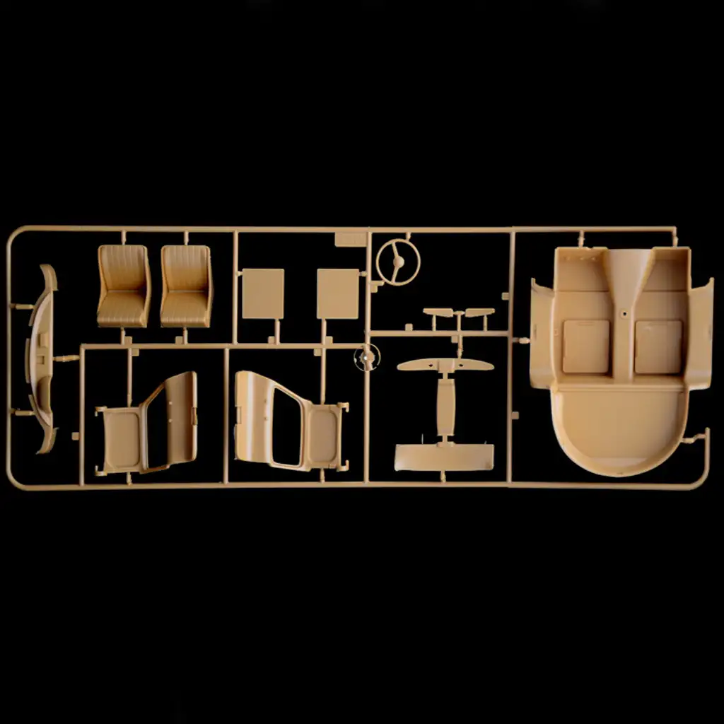 Italeri 1/16 Mercedes-Benz 300SL Gullwing autó makett kép 5