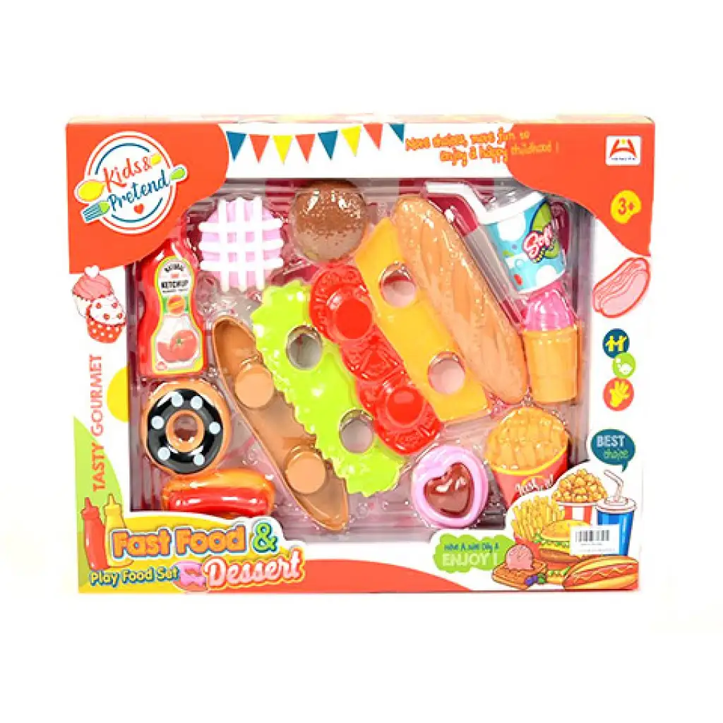 Ízletes Hot-Dog menüs szett