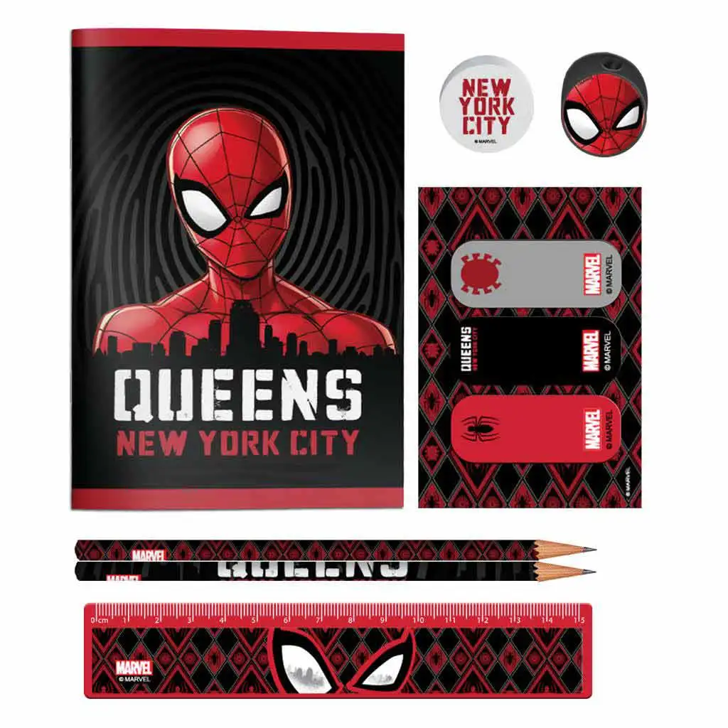 Luna: Pókember írószer szett PVC táskában kép 2