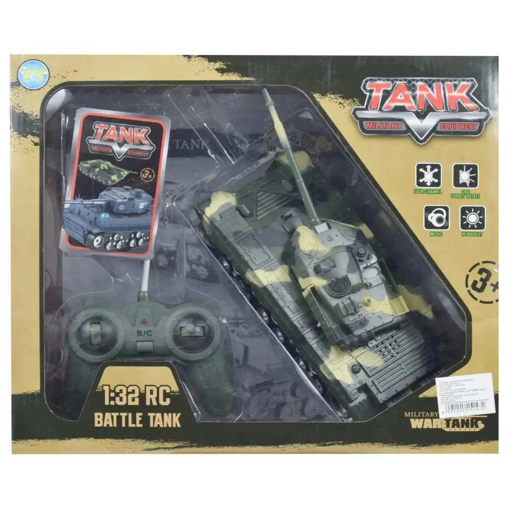 RC Távirányítós ZTZ 99 tank fénnyel és hanggal 1/32 kép 7