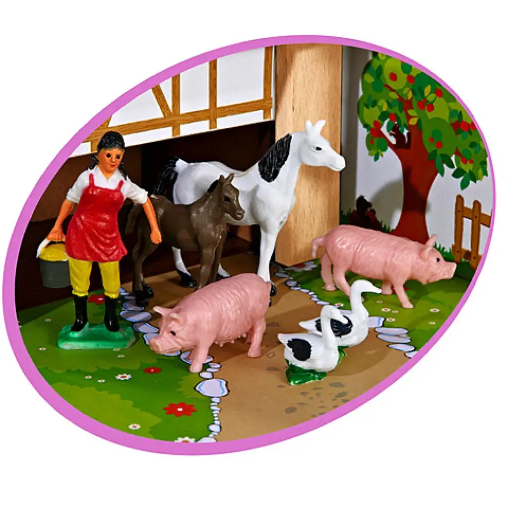 Farm fa játékszett - Eichhorn kép 2