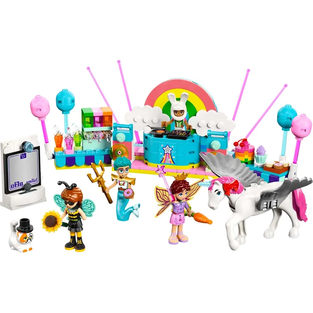 LEGO® Friends: Jelmezes buli egyszarvúval és tündérrel (42661) kép 3
