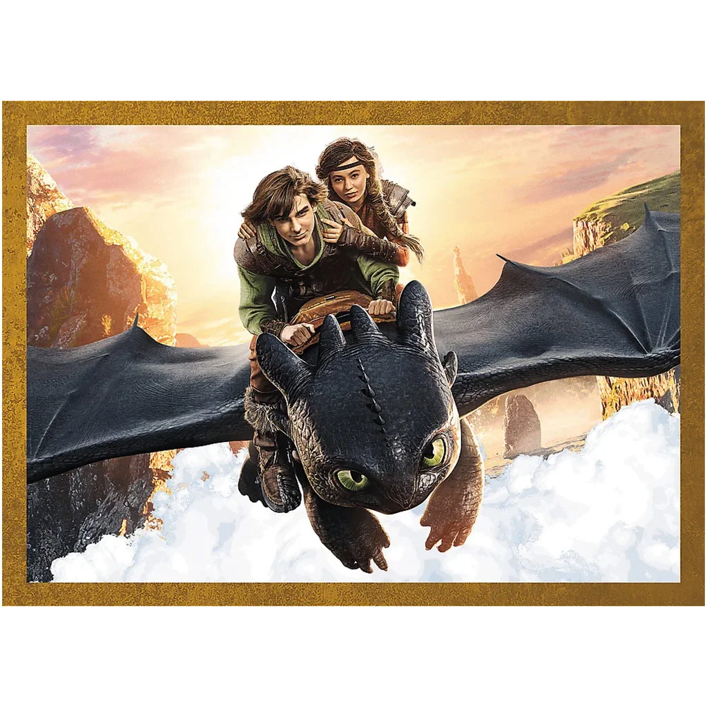 Így neveld a sárkányodat 4 az 1-ben puzzle - Trefl kép 3