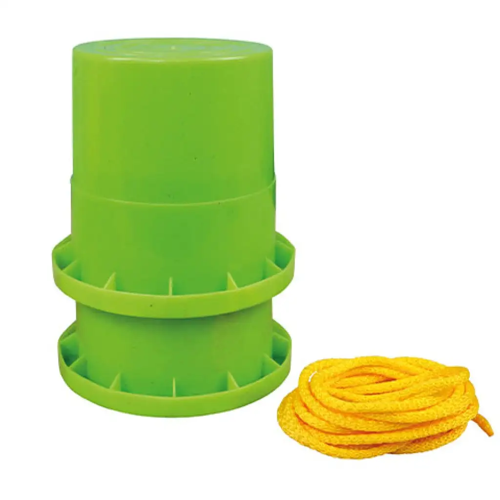 LENA: Eco pot gólyaláb vödrös lépegető játék zöld színben kép 2