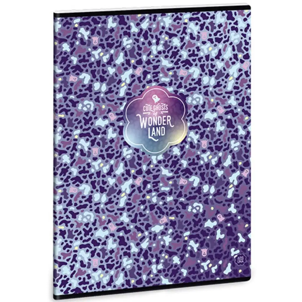 Wonderland ghost-blue négyzethálós füzet A/4