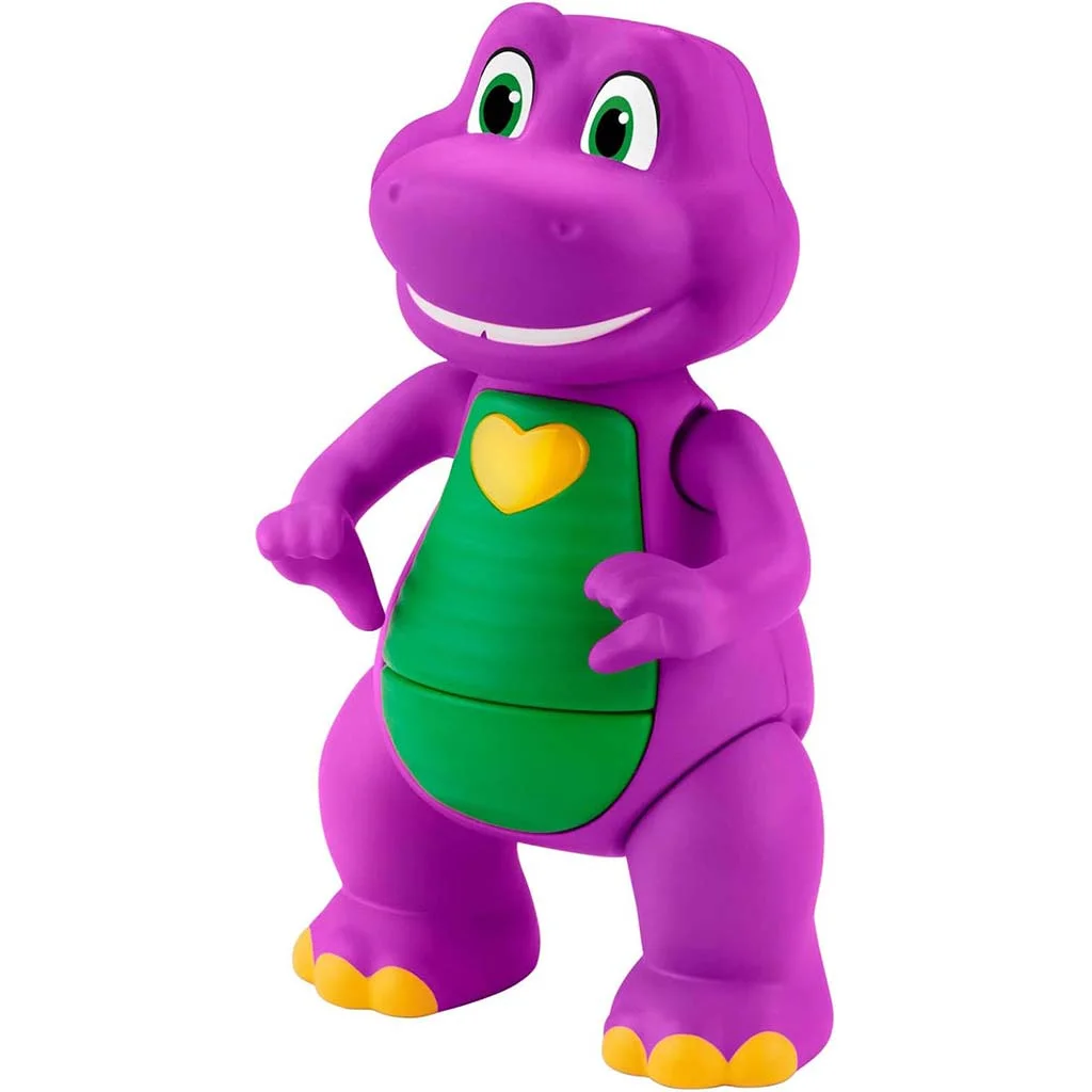 Fisher-Price: Barney's World Szívet mutató Barney - Mattel kép 4