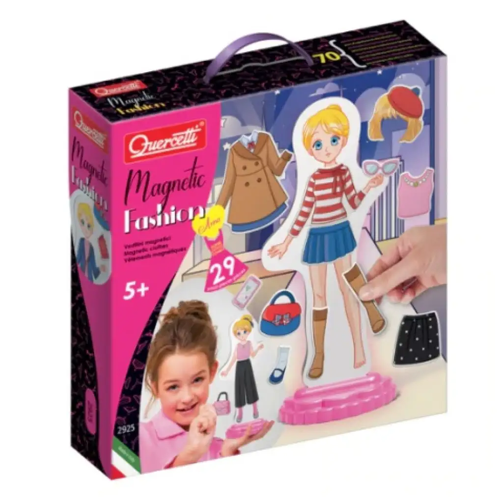 Quercetti: Mágneses babaöltöztető játék - Anna