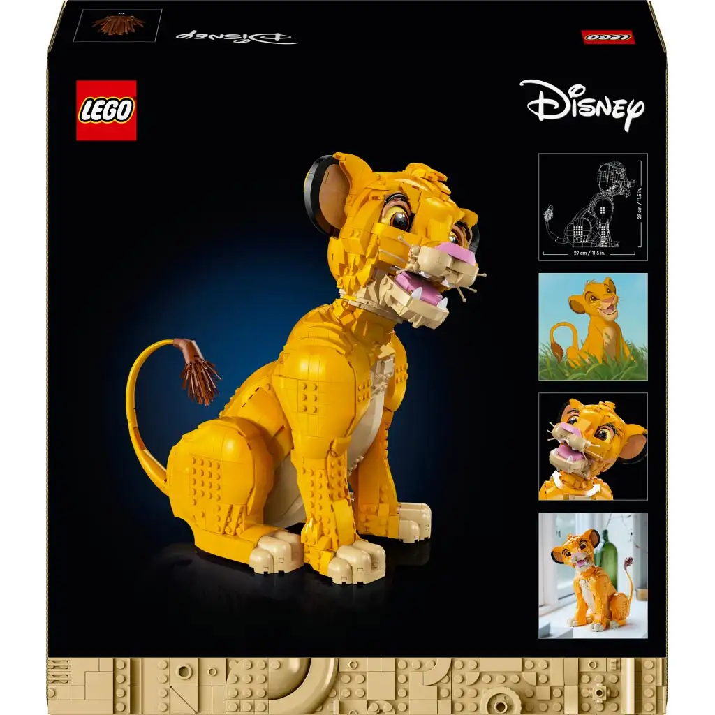 LEGO® Disney: Simba az ifjú oroszlánkirály (43247) kép 2