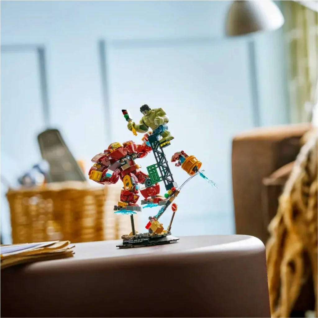LEGO® Marvel: Hulkbuster és Hulk óriási csatája (76343) kép 4