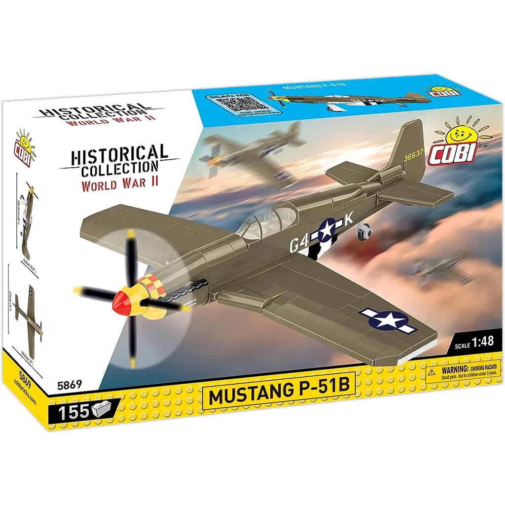 COBI: Mustang P-51B repülő építőjáték (5869)