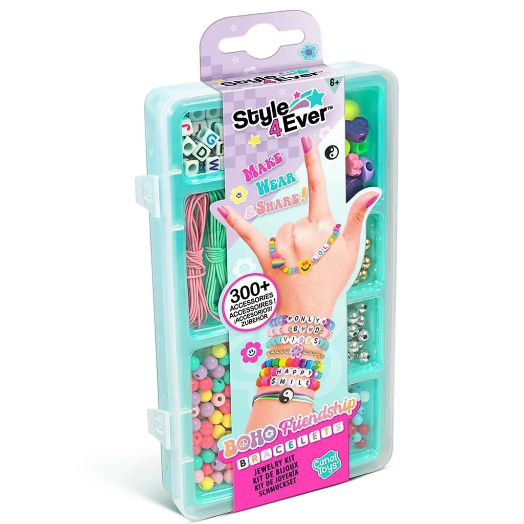 Style 4 Ever Boho bartságkarkötő-készítő mini készlet