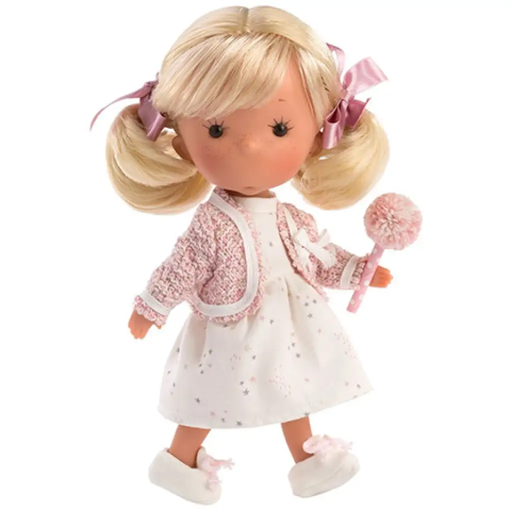 Llorens: Miss Minis Lilly Queen 26cm-es baba nyalókával