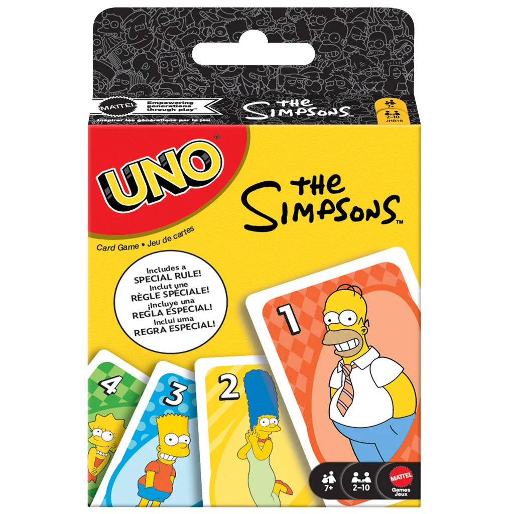UNO Simpson kártyajáték - Mattel