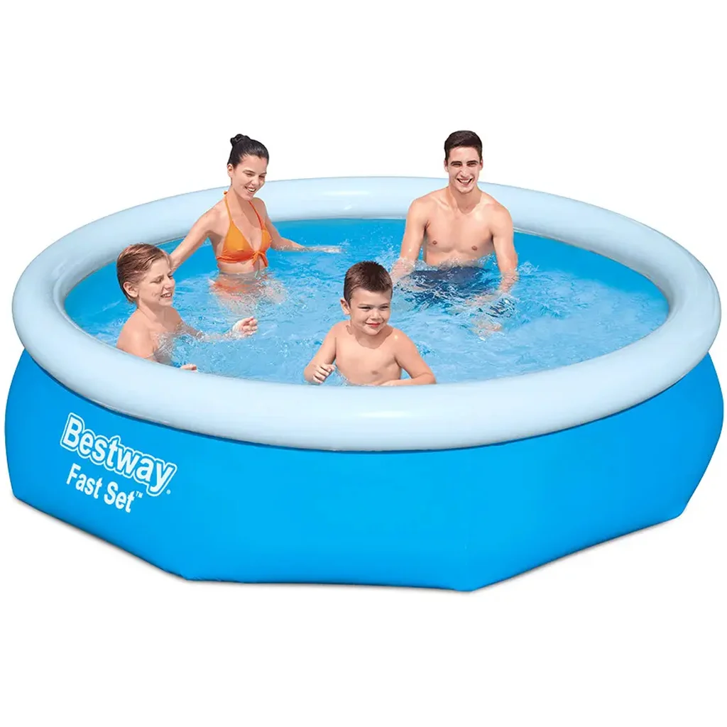 Bestway: Fast Set felfújható peremű medence 305x66cm kép 2