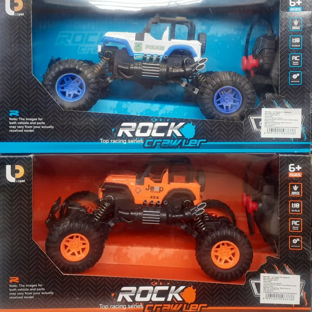 RC Távirányítós Crawler terepjáró autó 1/18 2.4GHz több változatban kép 2