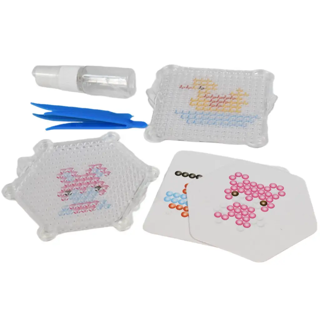 Girl Set: 2az1-ben smink és ékszerkészítő szett kiegészítőkkel kép 4