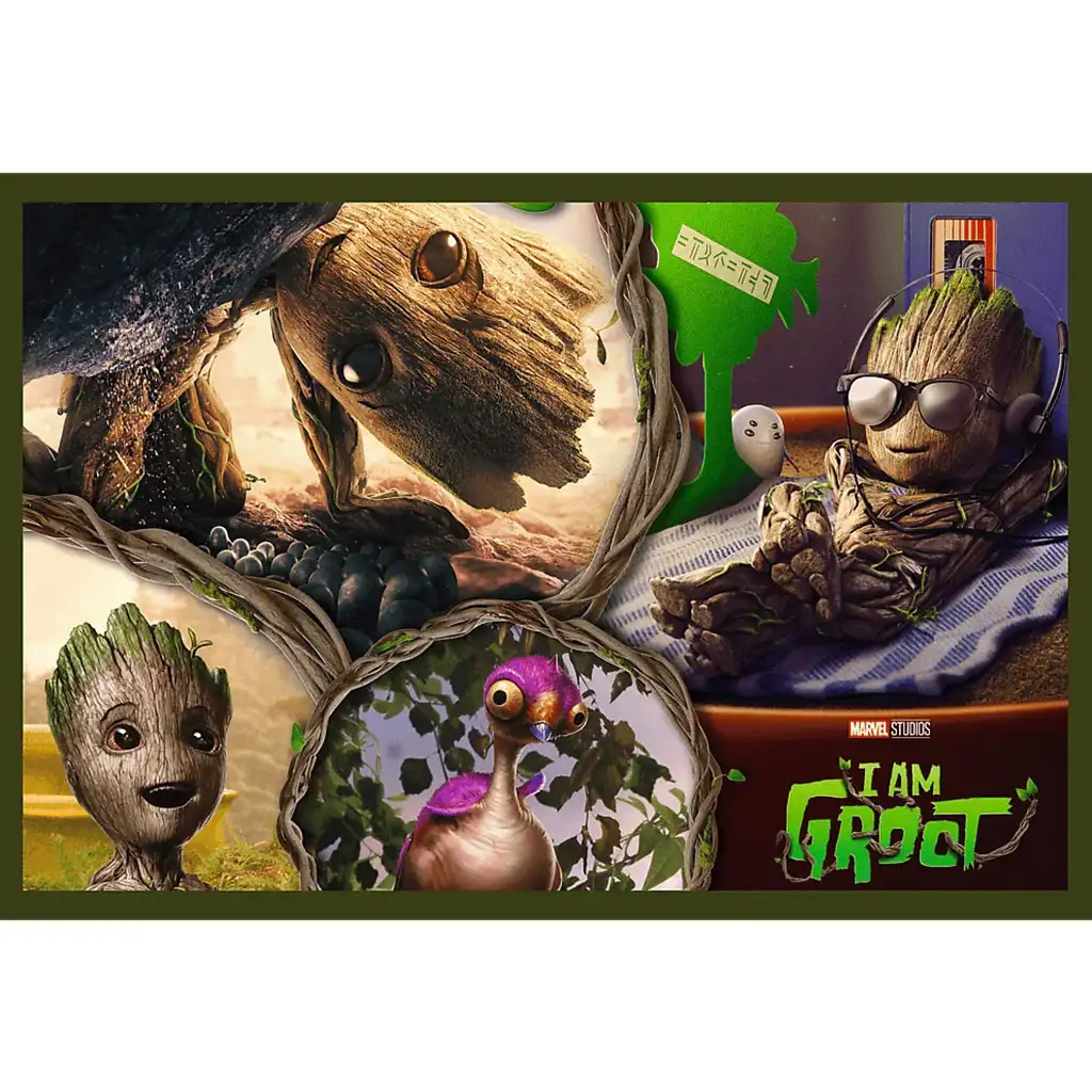 Marvel: Én vagyok Groot 2x200db-os puzzle - Trefl kép 2