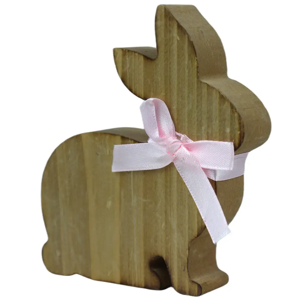 Fa Húsvéti nyuszi dísz 11cm kép 2