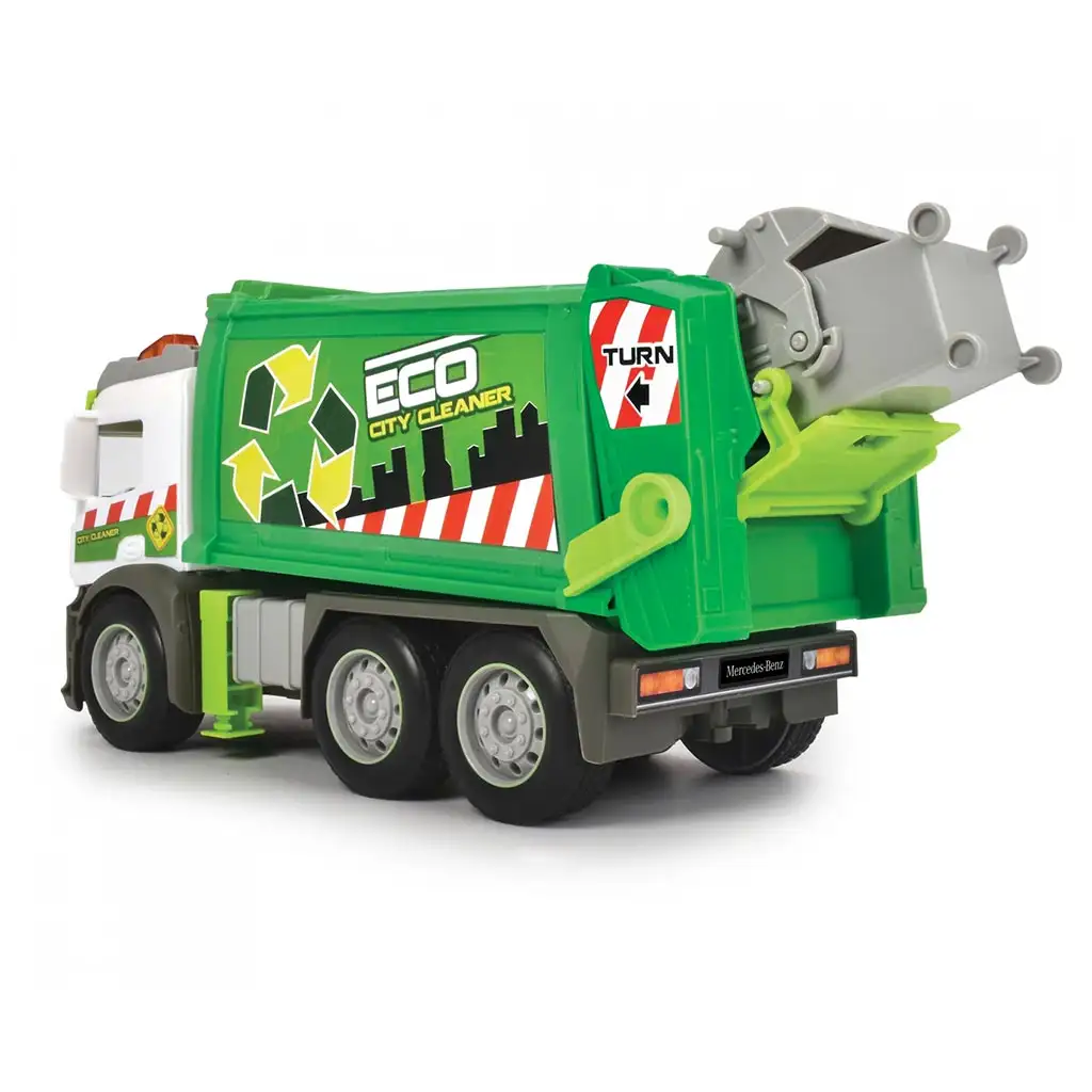 Action Truck Szemetesautó hanggal és fénnyel - Dickie Toys kép 2
